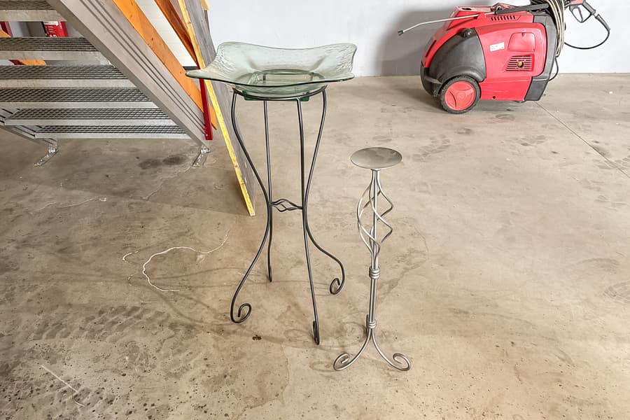 2 Metallständer